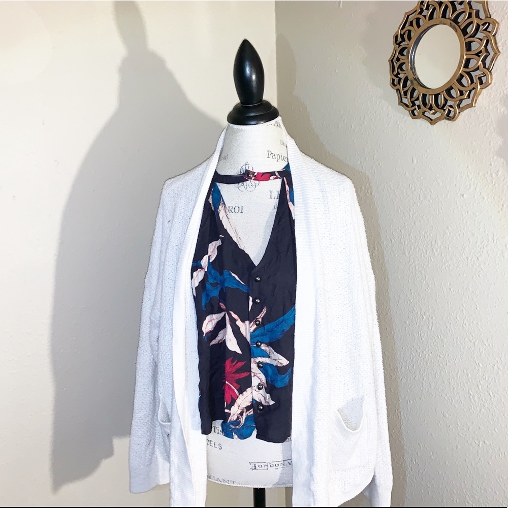 Madewell cream cardigan